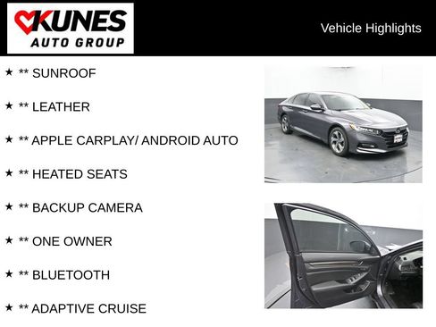 Used 2019 Honda Accord EX-L image 2