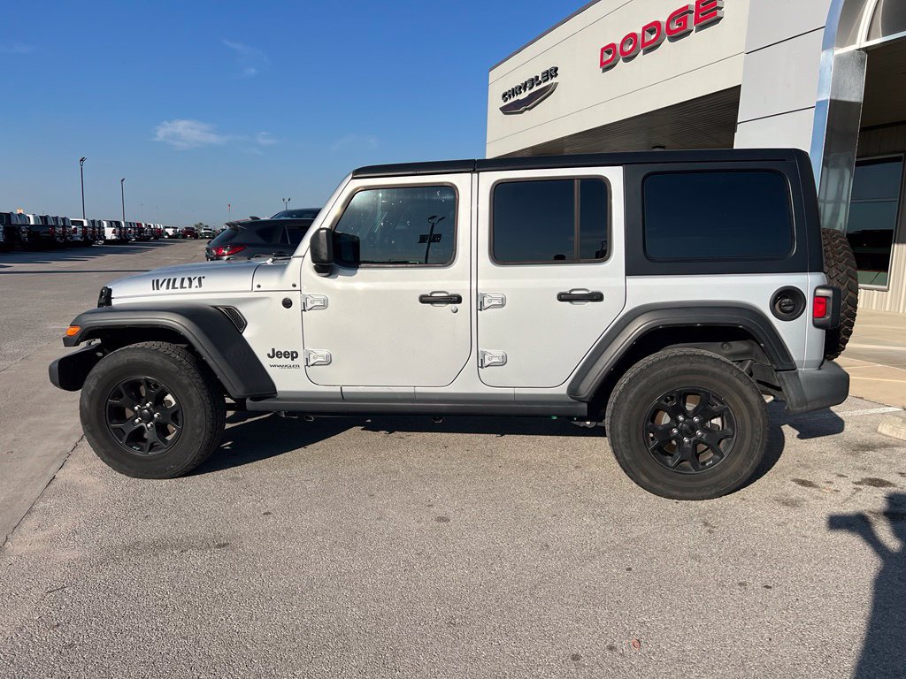 Used 2022 Jeep Wrangler Unlimited Sport AWD/4WD image 2