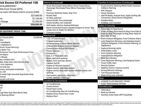 Used 2024 Buick Encore GX Preferred image 41