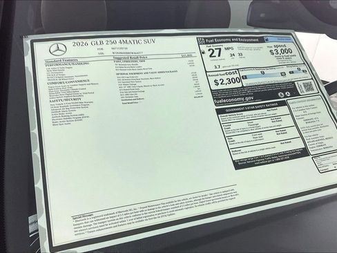 New 2026 Mercedes-Benz GLB 250 4MATIC image 13