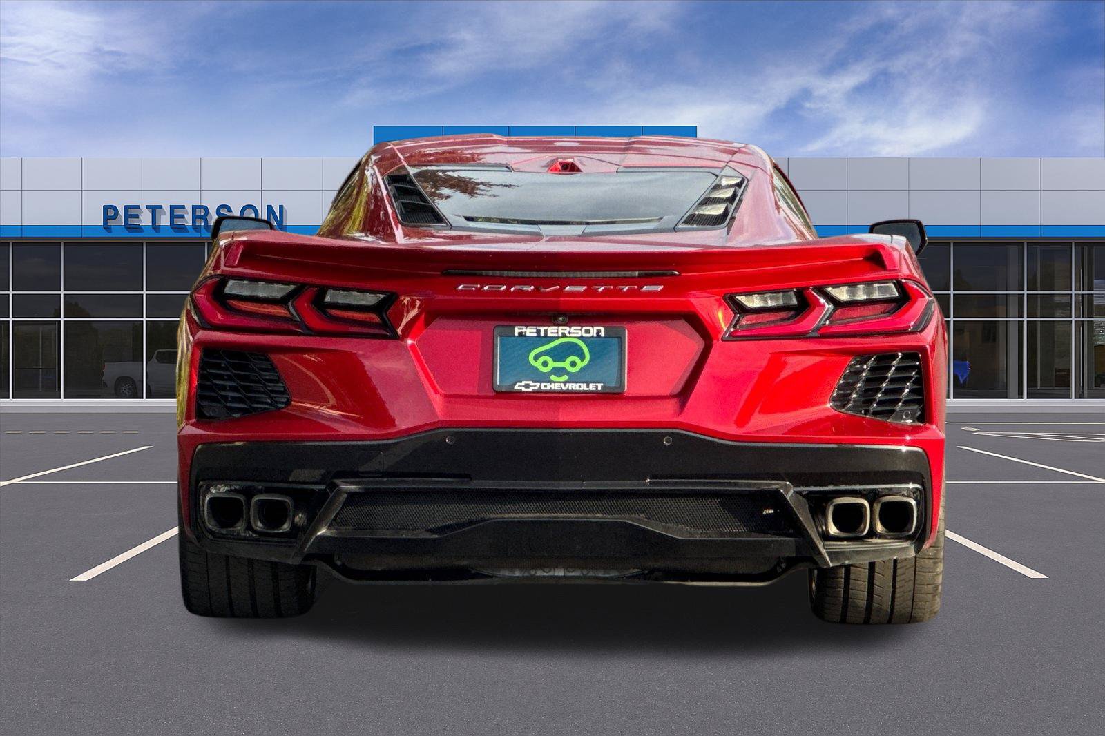 Certified 2023 Chevrolet Corvette Stingray Premium Cpe w/ Chrome Exterior Badge Package RWD image 5