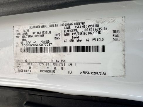Used 2020 Ford Transit 350 w/ Interior Upgrade Package RWD image 47
