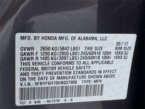 Used 2017 Honda Pilot EX-L image 21