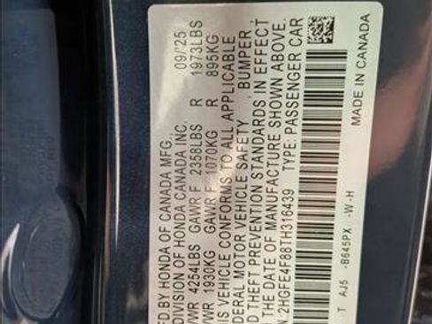 Used 2026 Honda Civic Sport image 16