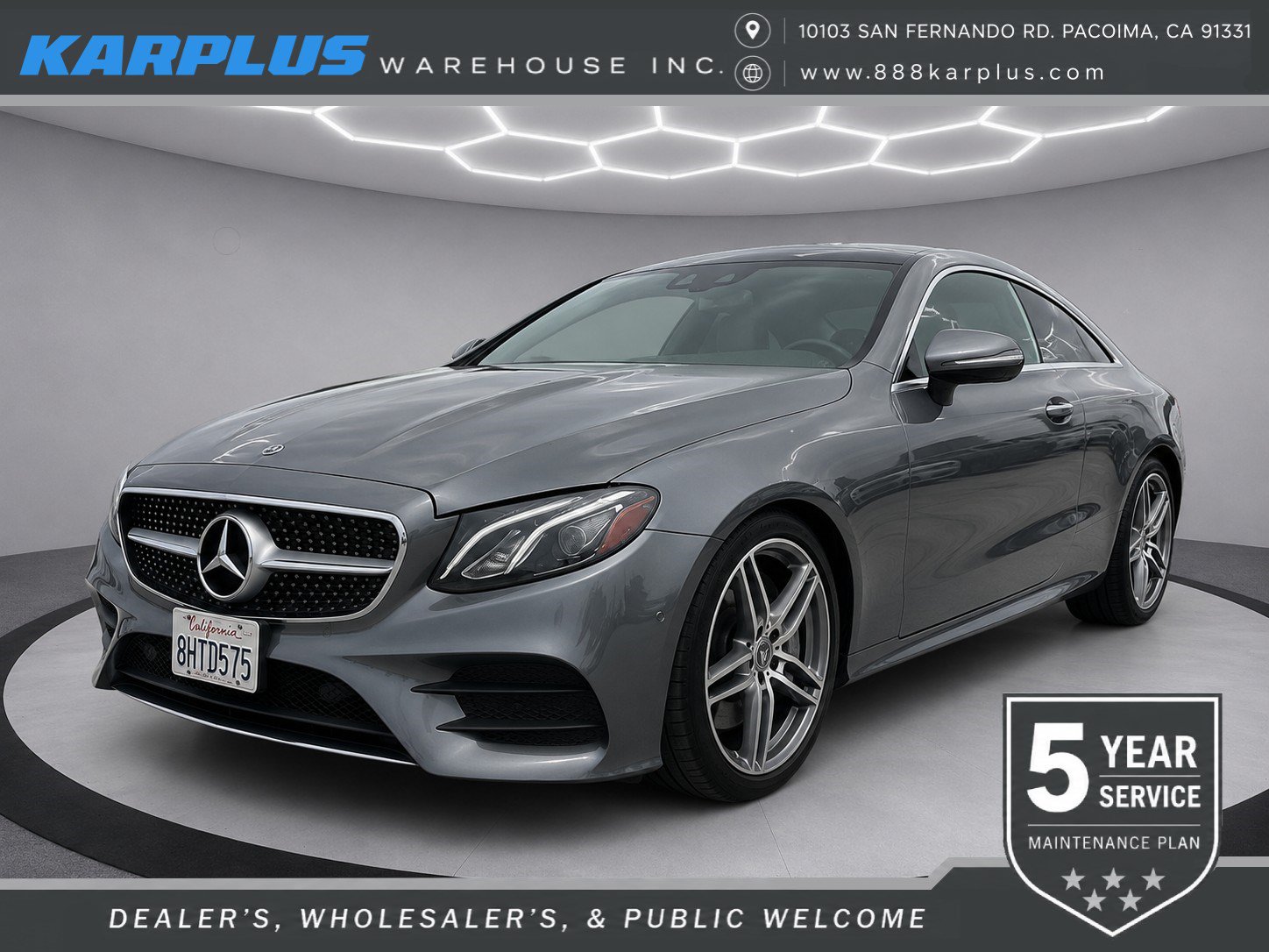 Used 2018 Mercedes-Benz E 400 Coupe image 1