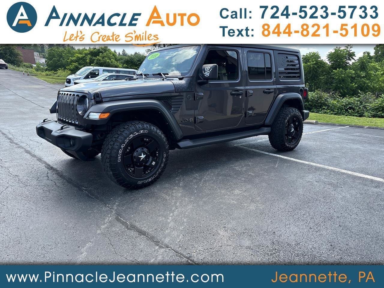 Used 2022 Jeep Wrangler Unlimited Sport AWD/4WD image 1