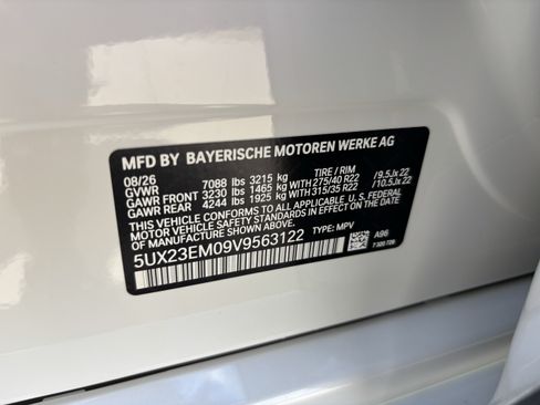 New 2027 BMW X7 xDrive40i w/ M Sport Package AWD/4WD image 37