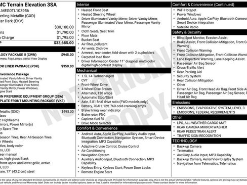 New 2026 GMC Terrain Elevation w/ Technology Package II image 7