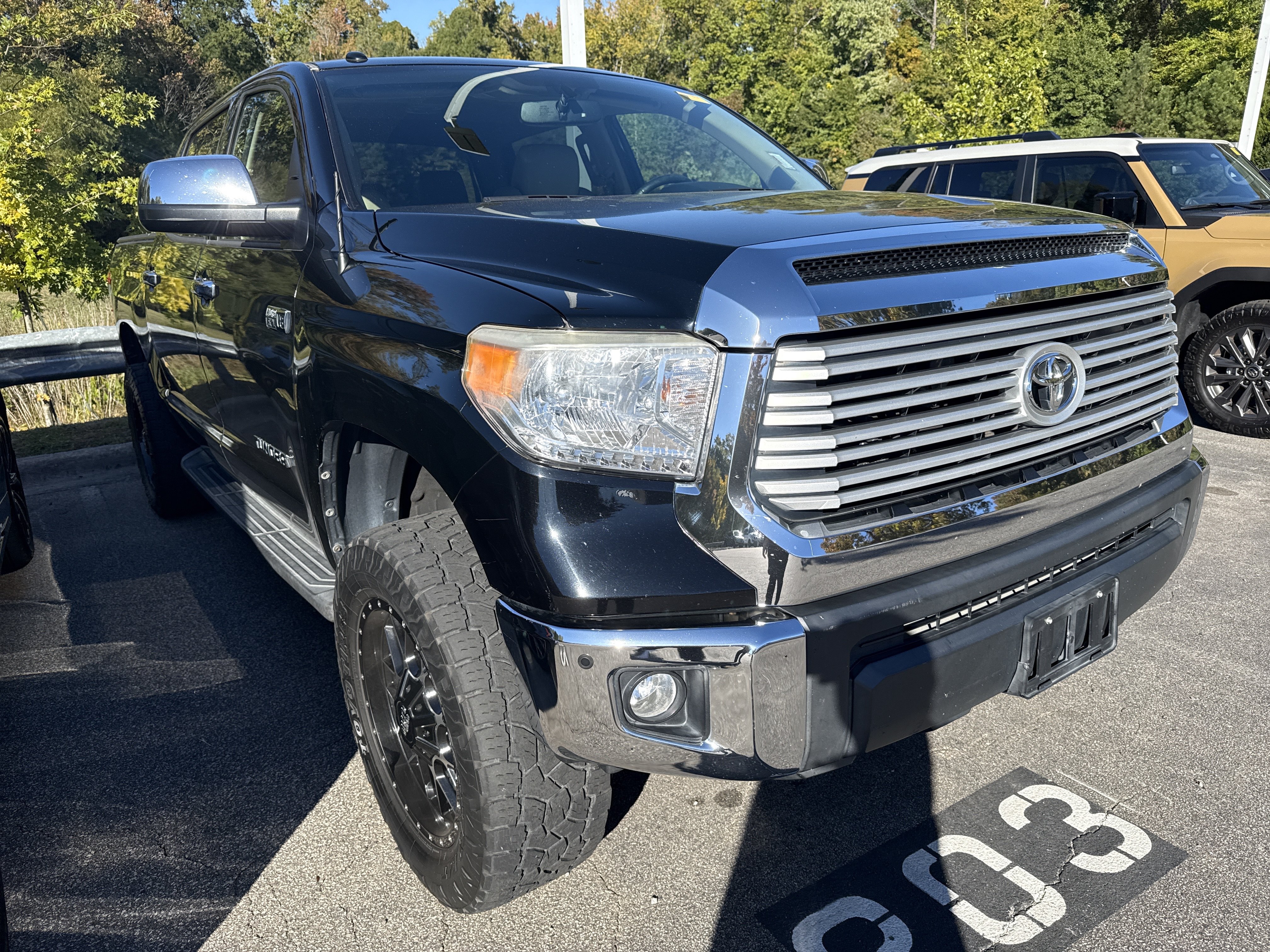 Used 2015 Toyota Tundra Limited w/ Limited Premium Package AWD/4WD image 2
