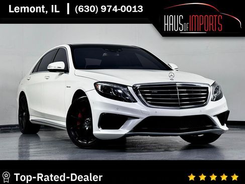 Used 2016 Mercedes-Benz S 63 AMG 4MATIC Sedan w/ Rear Seat Package image 1