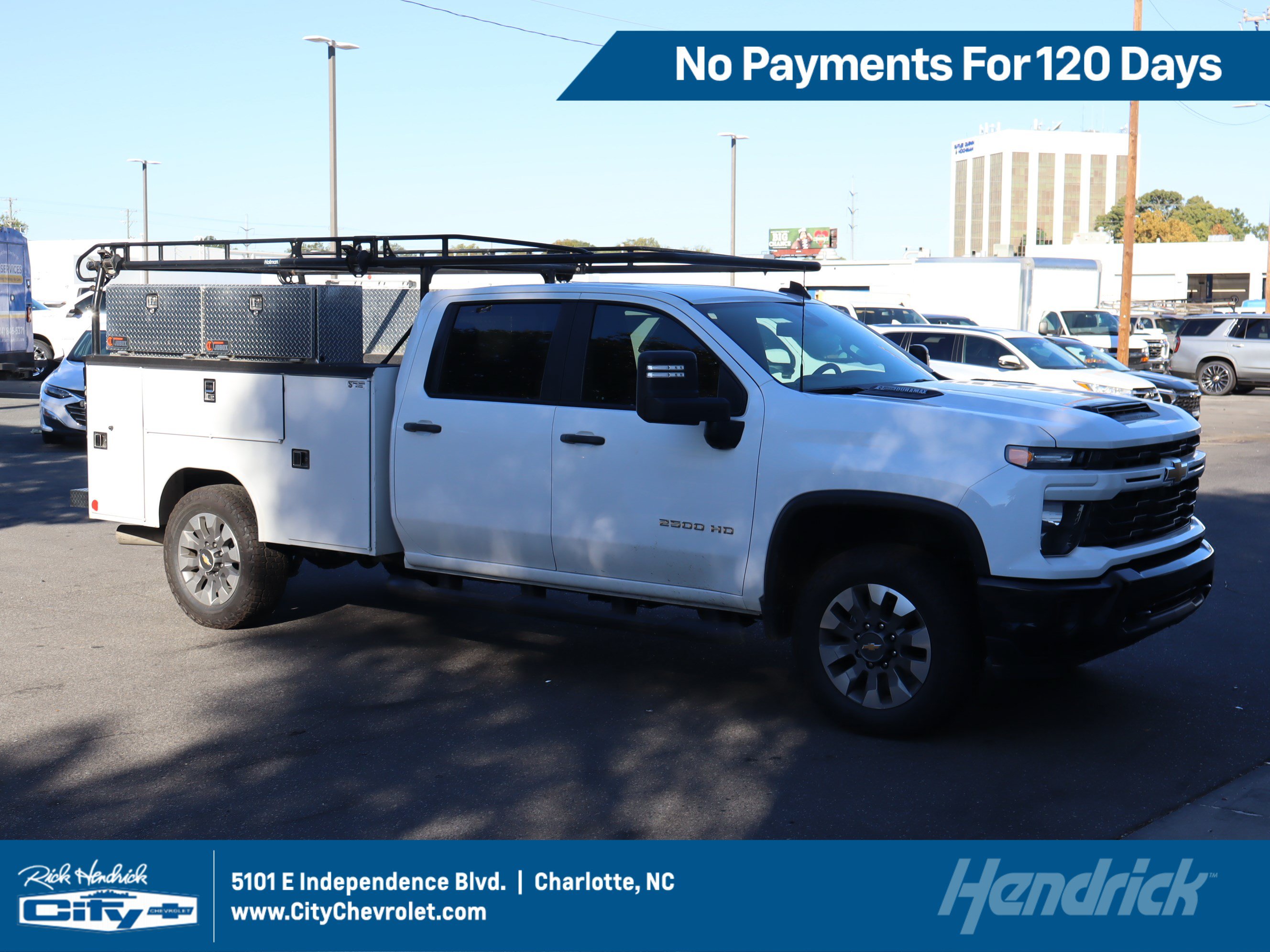 Used 2024 Chevrolet Silverado 2500 Custom w/ Custom Value Package AWD/4WD image 1
