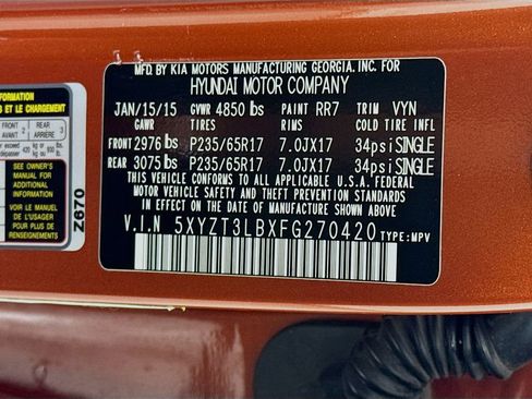 Used 2015 Hyundai Santa Fe Sport image 31