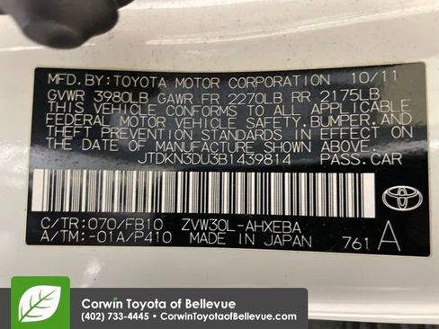 Used 2011 Toyota Prius Two image 30