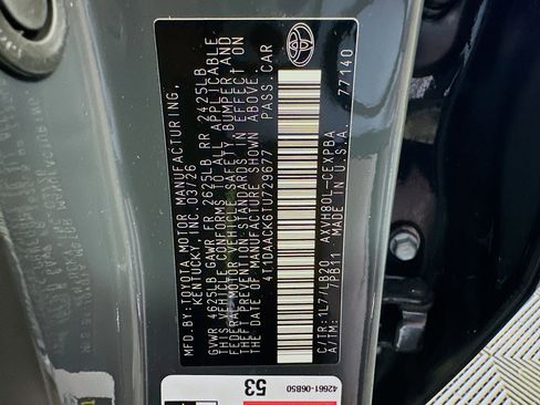 New 2026 Toyota Camry XSE FWD image 12