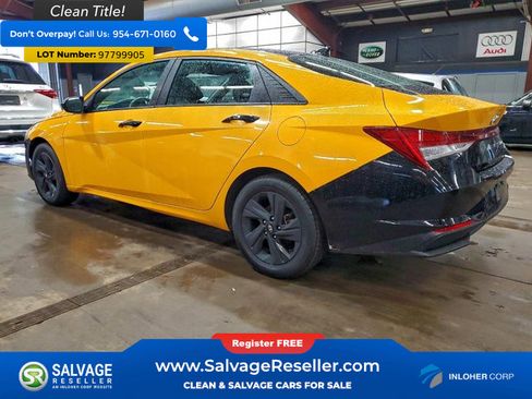 Used 2023 Hyundai Elantra Blue w/ Cargo Package image 3