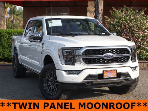 Used 2021 Ford F150 Platinum w/ Equipment Group 701A High image 2