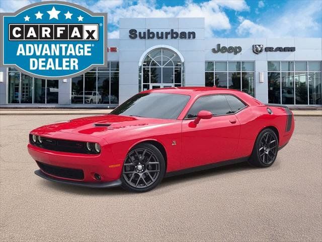 Certified 2016 Dodge Challenger R/T Scat Pack w/ Leather Interior Group RWD image 1