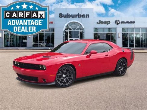 Certified 2016 Dodge Challenger R/T Scat Pack w/ Leather Interior Group RWD image 1