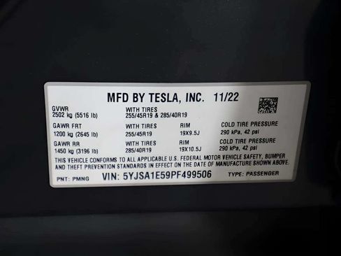 Used 2023 Tesla Model S Standard Range AWD/4WD image 40