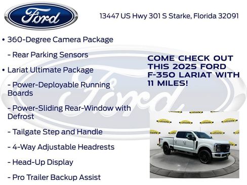New 2025 Ford F350 Lariat w/ Lariat Ultimate Package image 27