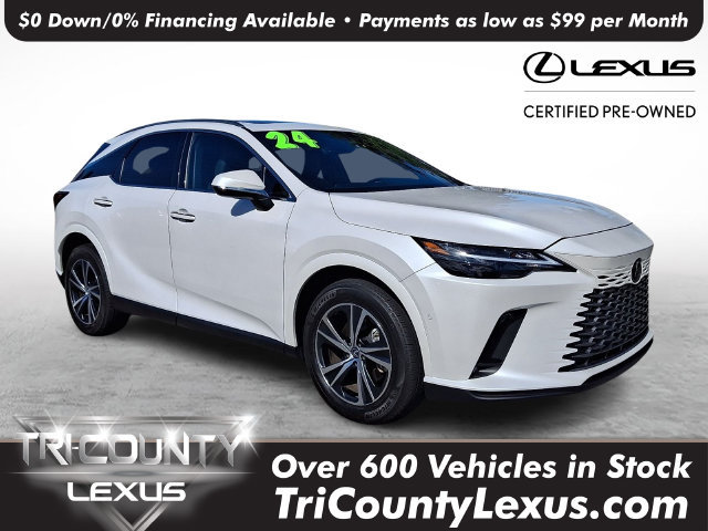 Certified 2024 Lexus RX 350h w/ Cold Area Package AWD/4WD image 1
