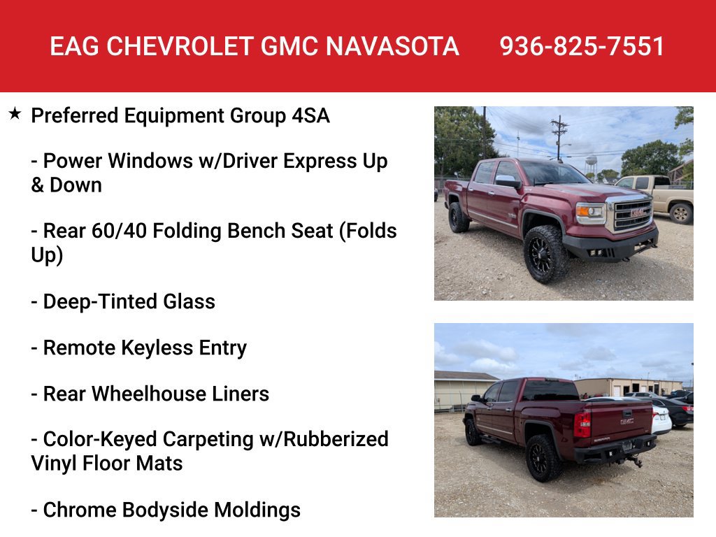 Used 2015 GMC Sierra 1500 SLT AWD/4WD image 4