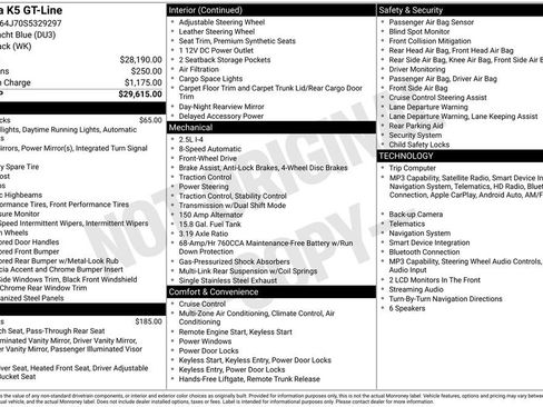 Used 2025 Kia K5 GT-Line FWD image 4
