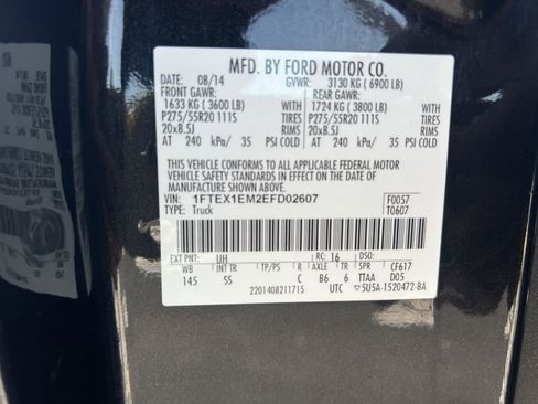 Used 2014 Ford F150 STX w/ Equipment Group 201A Mid AWD/4WD image 35