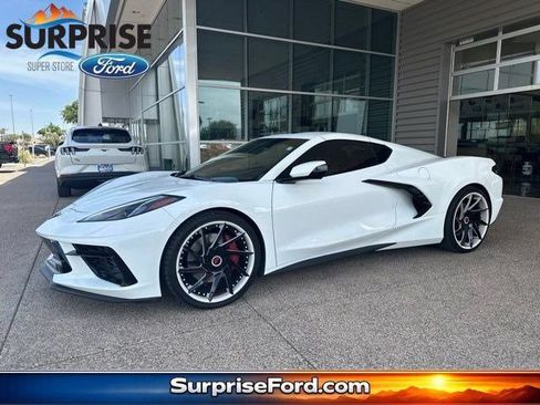 Used 2023 Chevrolet Corvette Stingray Preferred Cpe w/ Z51 Performance Package RWD image 1