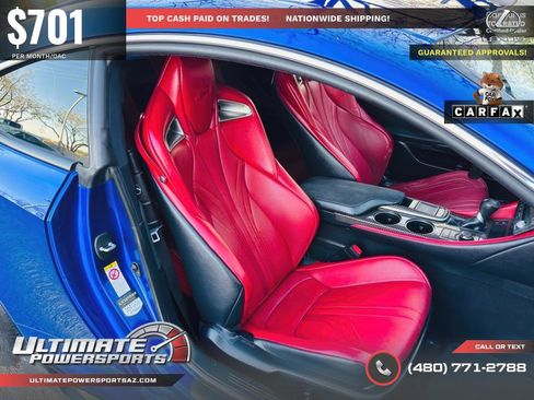 Used 2017 Lexus RC F w/ Premium Package RWD image 10