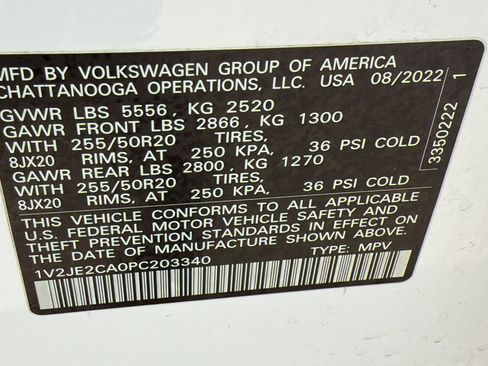 Used 2023 Volkswagen Atlas Cross Sport SE FWD image 25