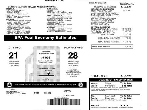 Used 2011 Ford Escape XLT w/ 203A Rapid Spec Order Code image 2