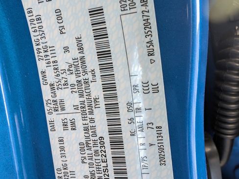 New 2025 Ford Ranger Lariat w/ FX4 Off-Road Package image 19