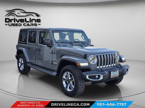 Used 2020 Jeep Wrangler Unlimited Sahara w/ Uconnect 4C Nav & Sound Group image 5