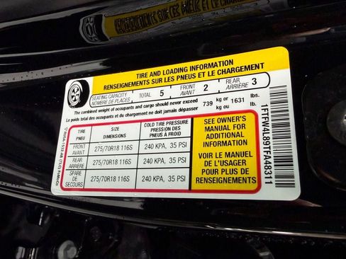Used 2026 Ford F150 Tremor w/ Equipment Group 402B MID AWD/4WD image 36