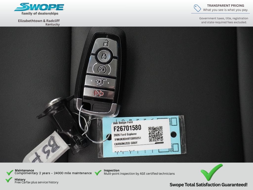 New 2026 Ford Explorer Active w/ Active Comfort Package AWD/4WD image 36