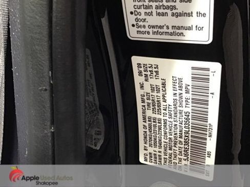 Used 2009 Honda CR-V EX image 36