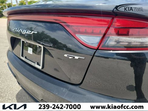 Certified 2022 Kia Stinger GT1 w/ Red Interior Color Package RWD image 10
