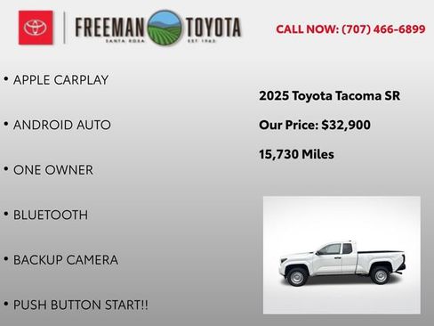 Used 2025 Toyota Tacoma SR RWD image 5