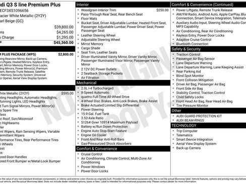 Used 2025 Audi Q3 2.0T Premium Plus w/ Premium Plus Package image 1