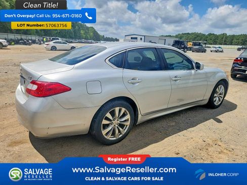 Used 2012 INFINITI M37 w/ Premium Pkg RWD image 4