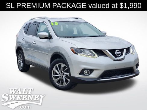 Used 2015 Nissan Rogue SL w/ SL Premium Package image 1