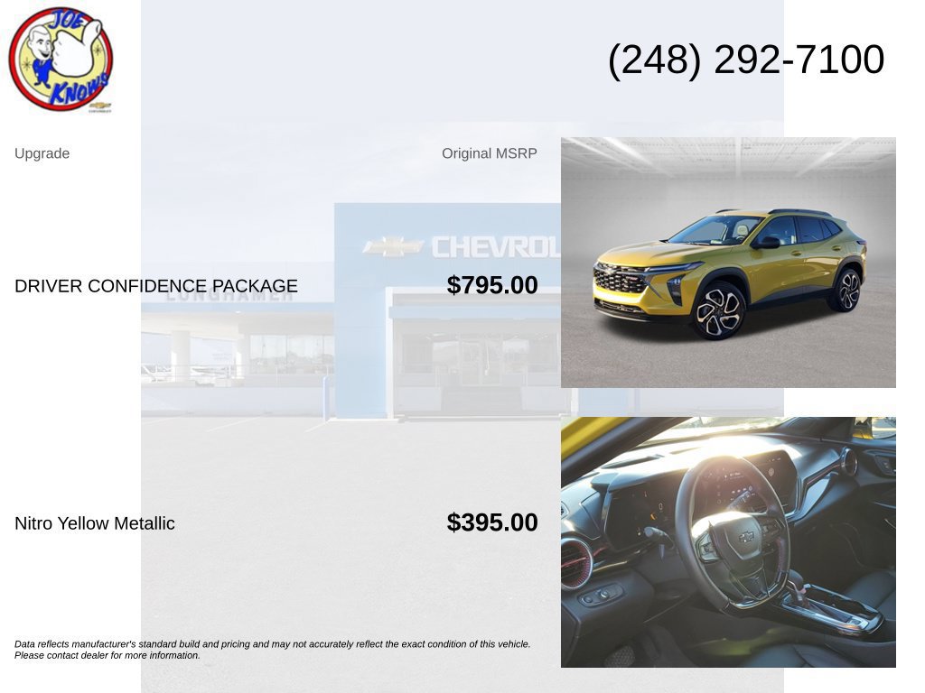 Certified 2025 Chevrolet Trax RS w/ Driver Confidence Package FWD image 5