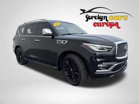 Used 2021 INFINITI QX80 Sensory w/ All-Season Package image 3