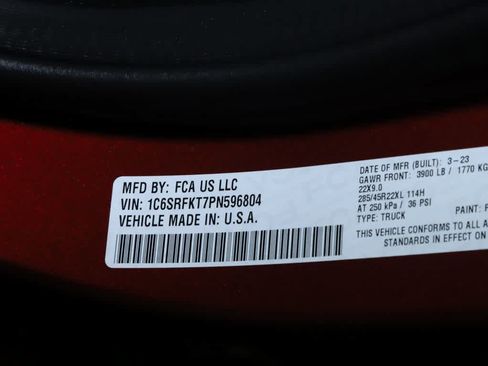 Used 2023 RAM 1500 Limited AWD/4WD image 22