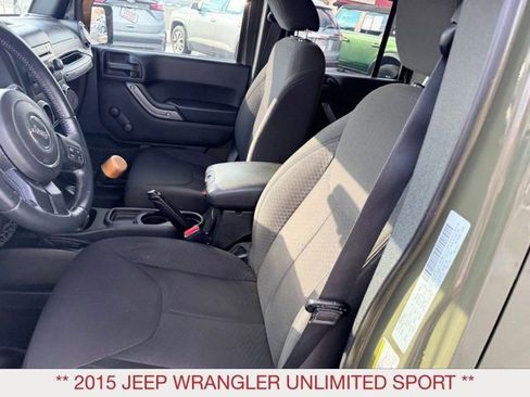 Used 2015 Jeep Wrangler Unlimited Sport w/ Connectivity Group image 9