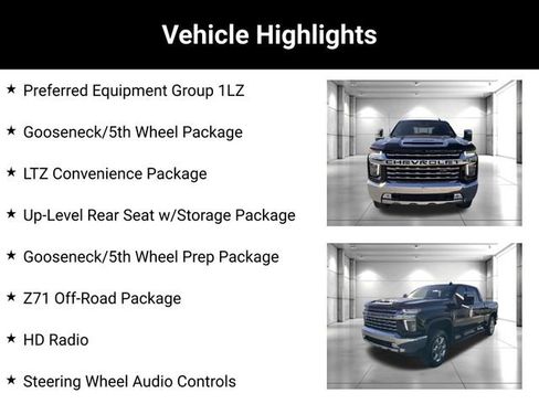 Used 2021 Chevrolet Silverado 2500 LTZ w/ LTZ Convenience Package AWD/4WD image 2