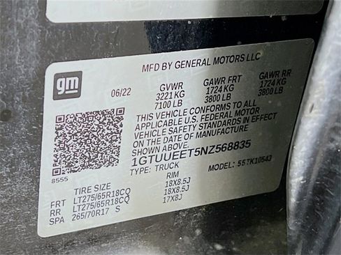 Used 2022 GMC Sierra 1500 AT4 w/ AT4 Premium Package image 32