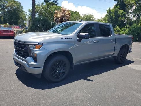 Certified 2023 Chevrolet Silverado 1500 Custom w/ LPO, Dark Essentials Package AWD/4WD image 3