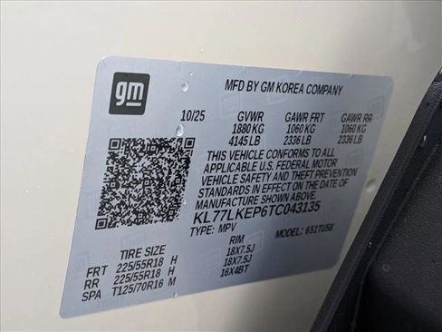 New 2026 Chevrolet Trax ACTIV w/ Sunroof Package image 19